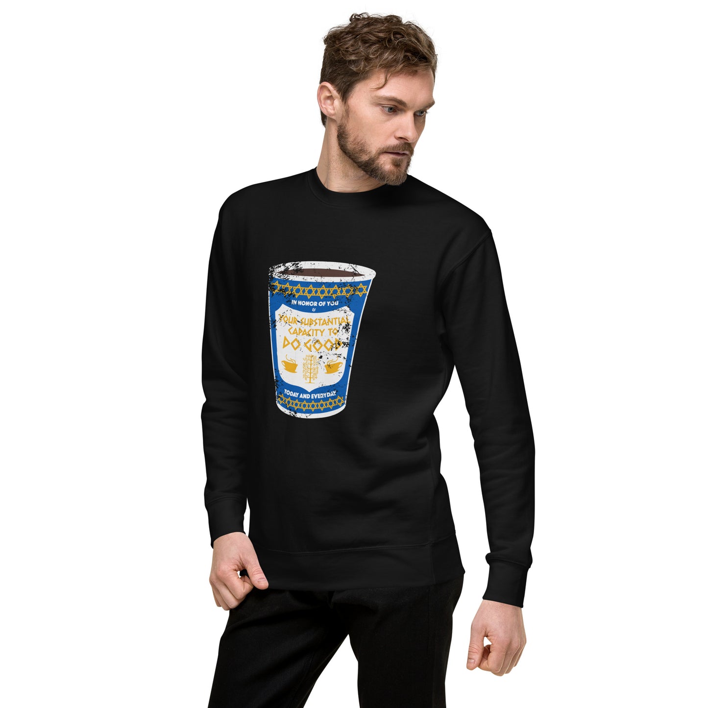 Unisex Long Sleeve Coffee Crew