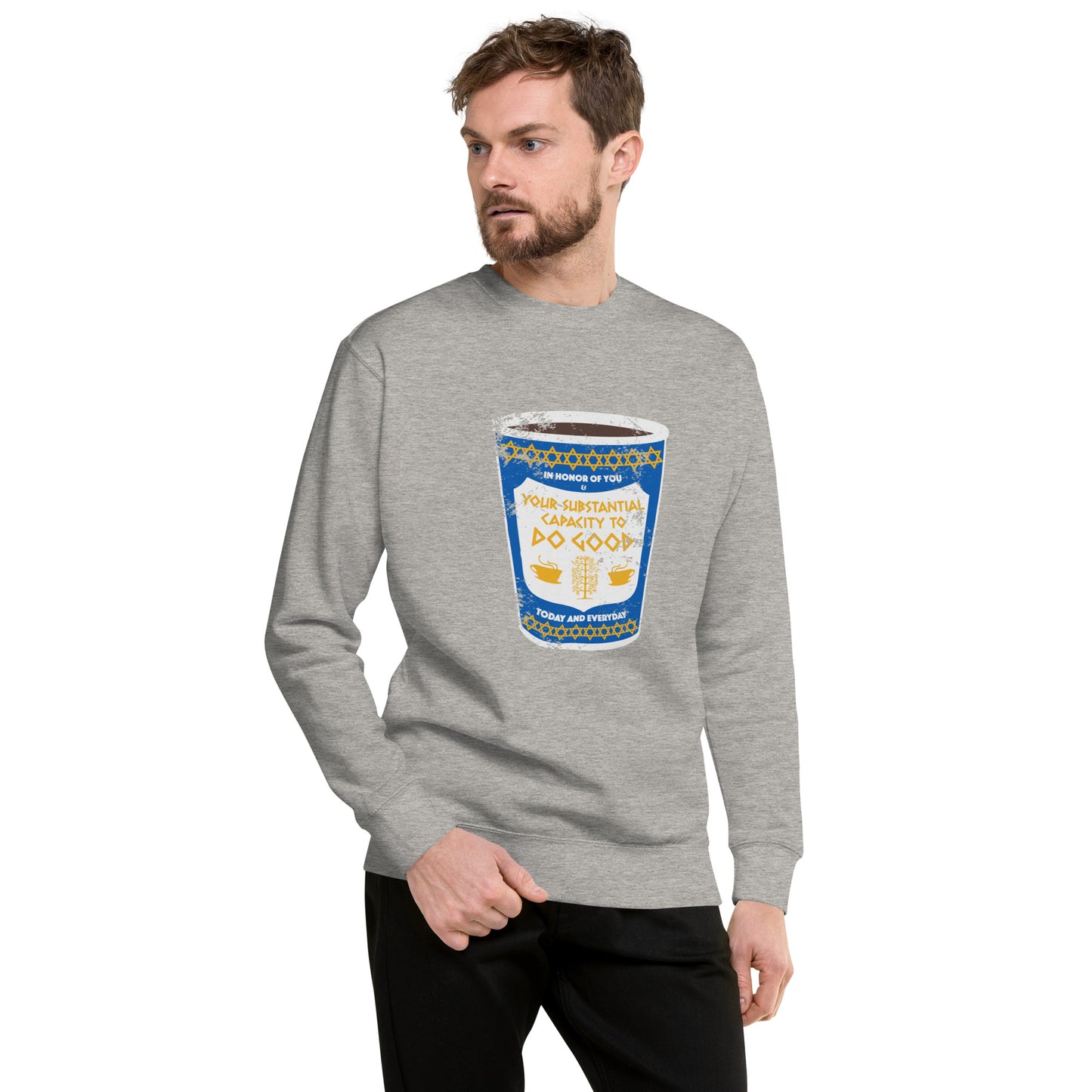 Unisex Long Sleeve Coffee Crew