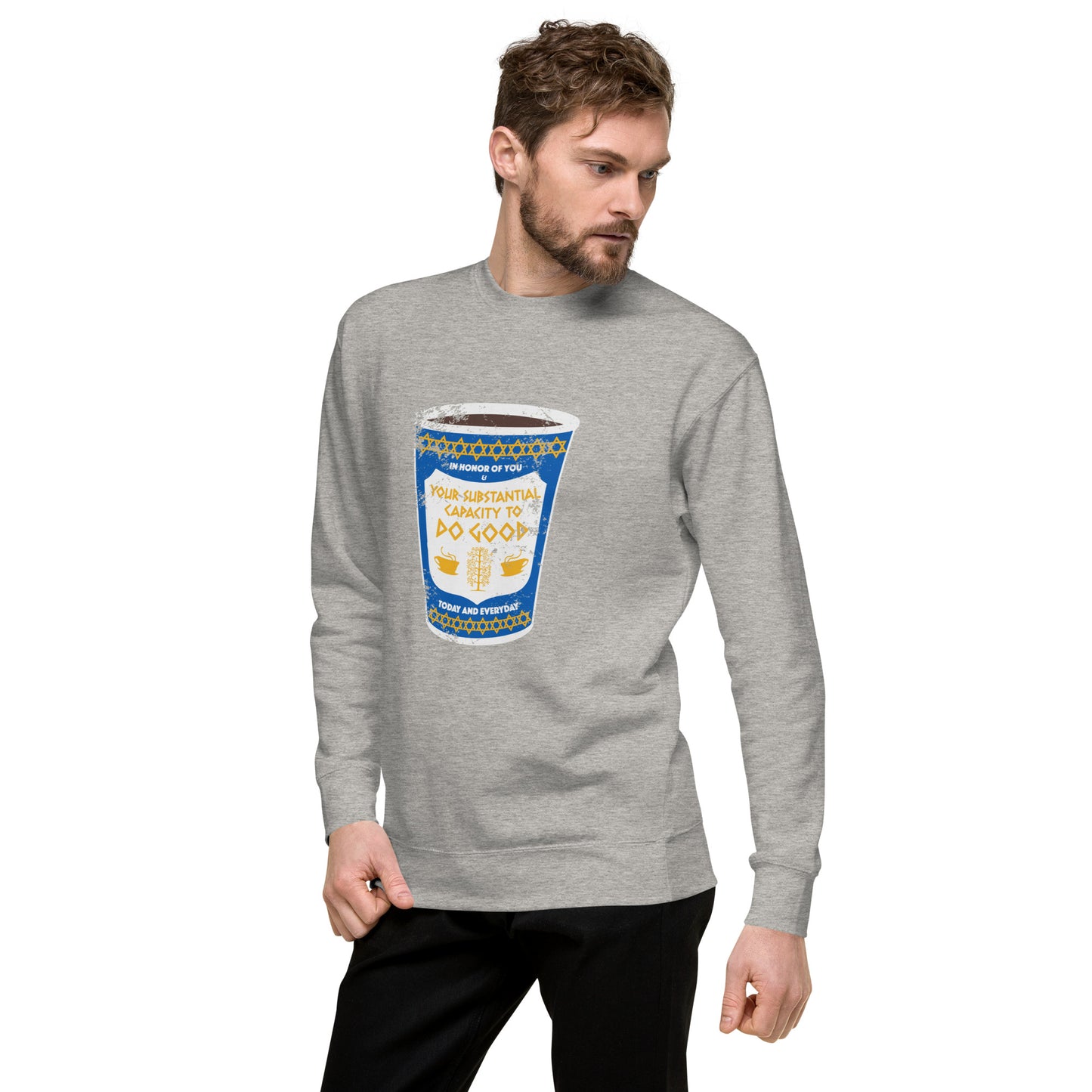 Unisex Long Sleeve Coffee Crew