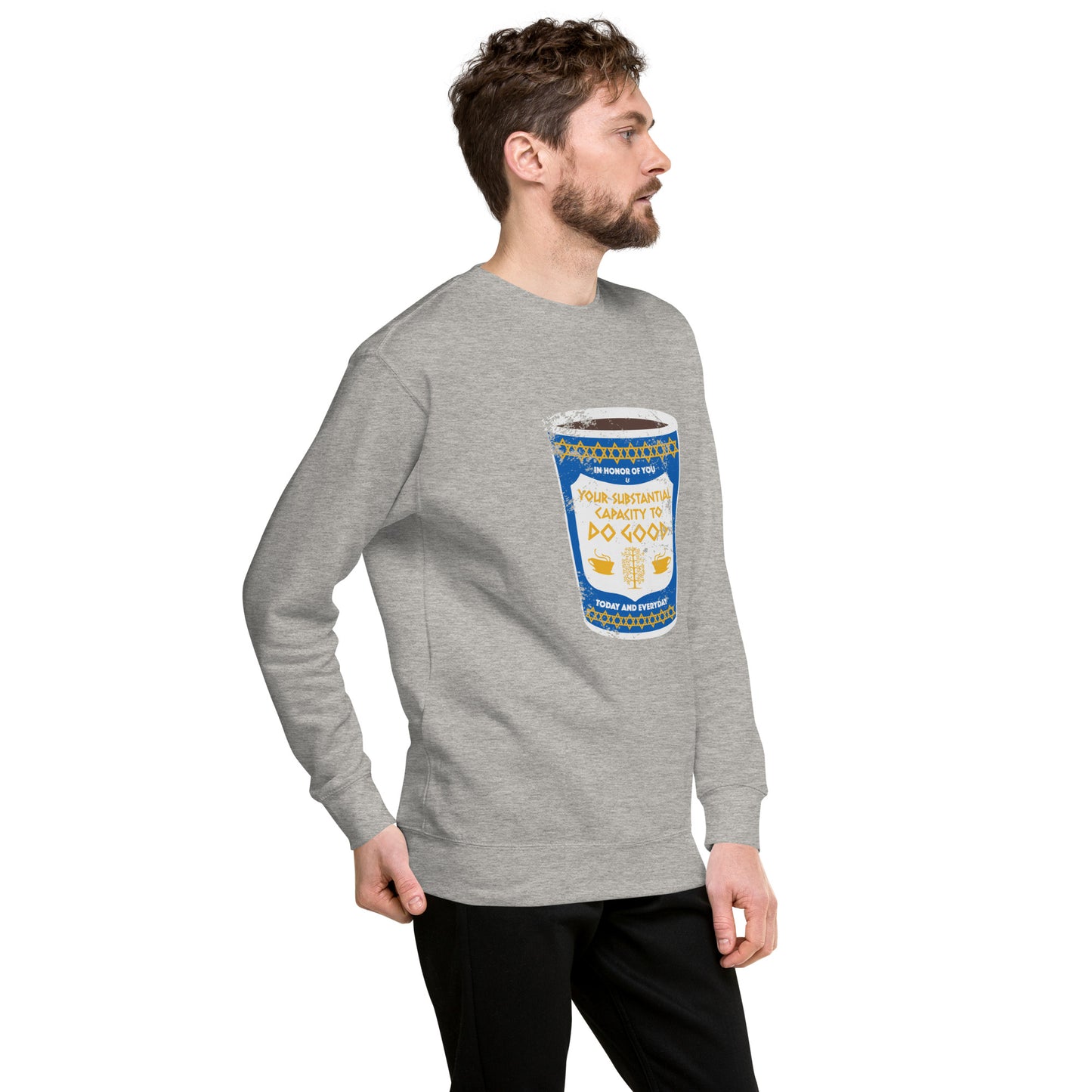 Unisex Long Sleeve Coffee Crew