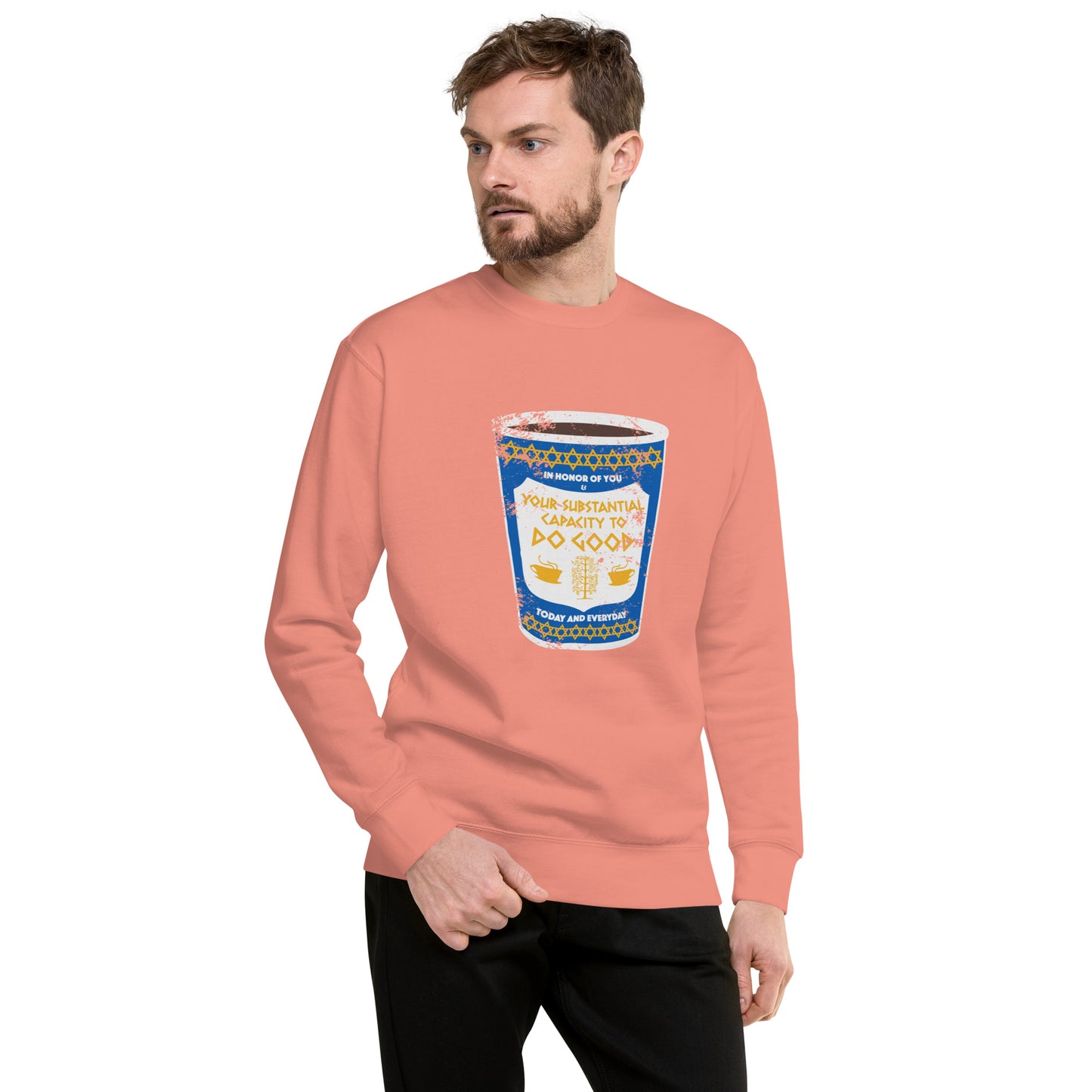 Unisex Long Sleeve Coffee Crew