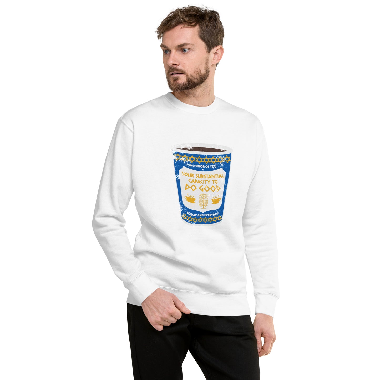 Unisex Long Sleeve Coffee Crew