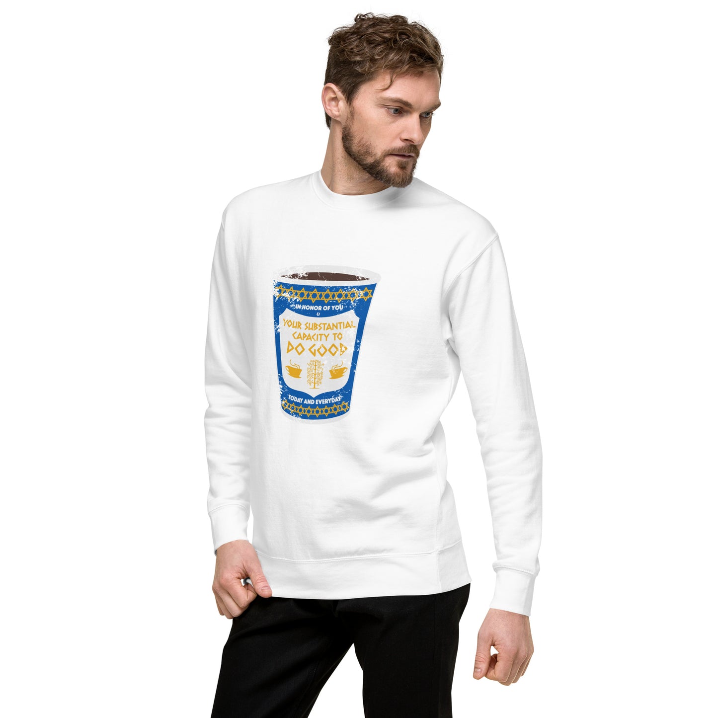 Unisex Long Sleeve Coffee Crew