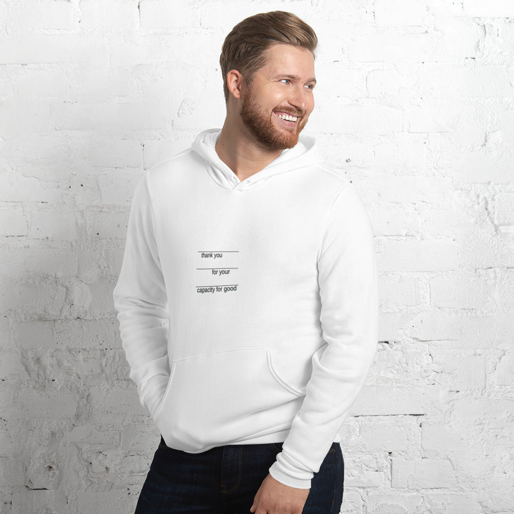 Unisex Thank You Hoodie