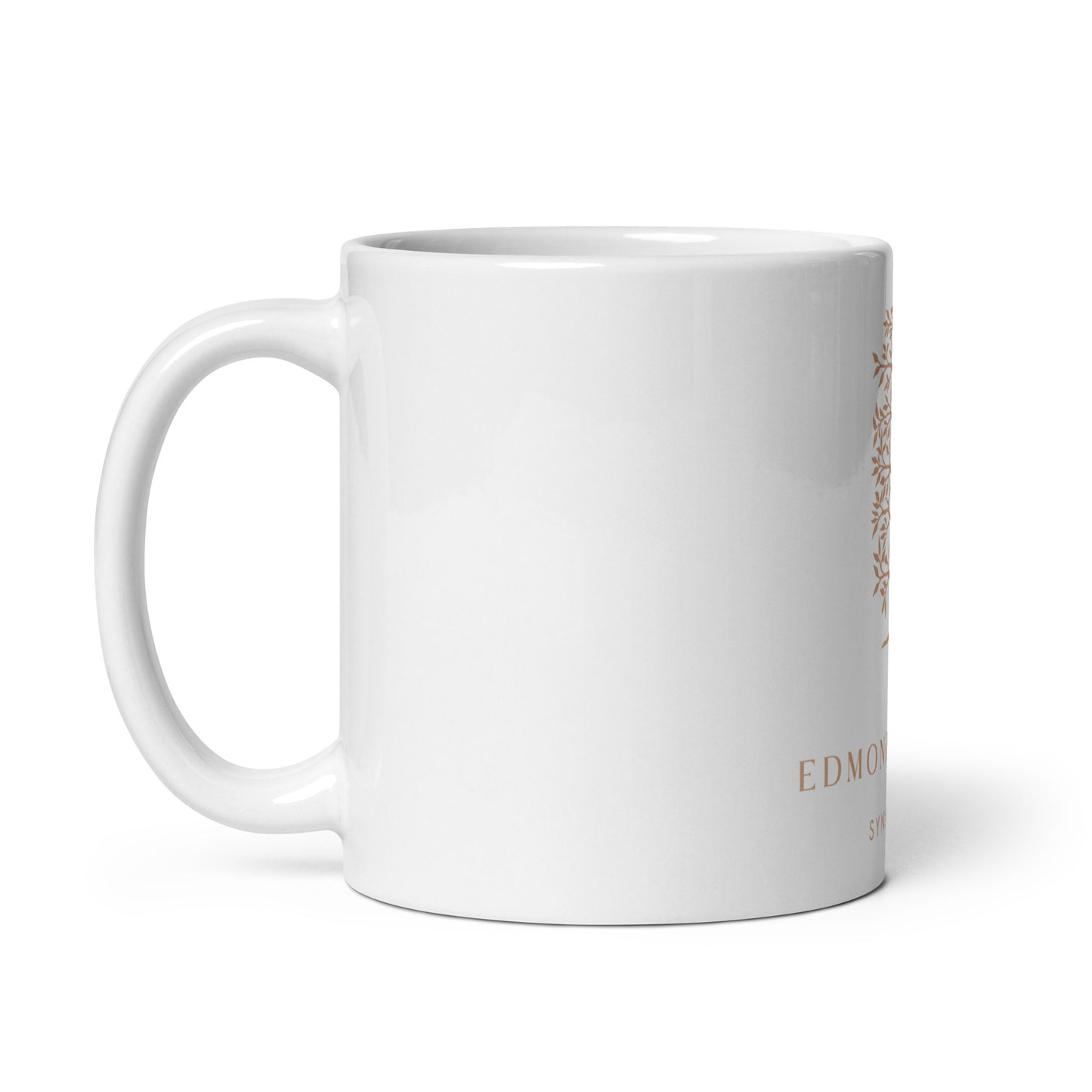 Edmond J.  Safra White Glossy mug